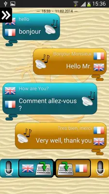 Conversation Translator android App screenshot 3